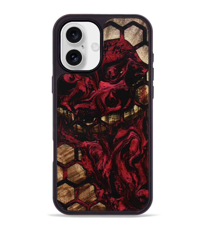 iPhone 16 Plus Wood Phone Case - Anissa (Pattern, 796212)