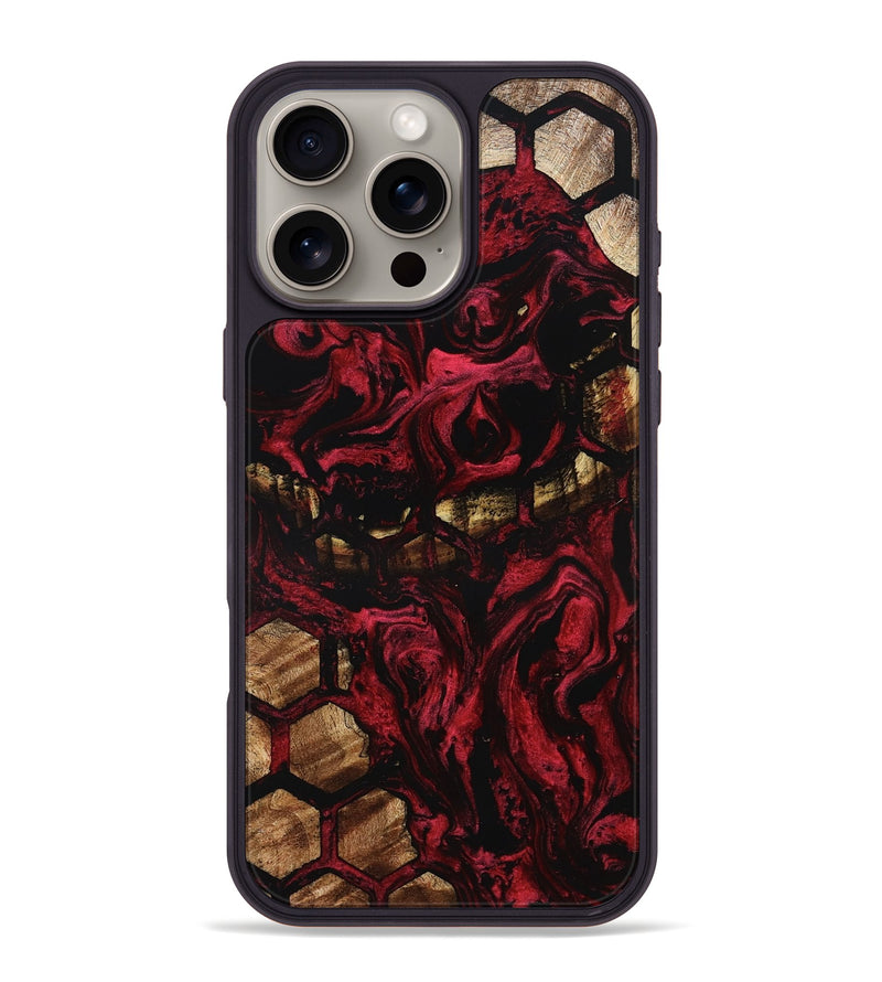 iPhone 16 Pro Max Wood Phone Case - Anissa (Pattern, 796212)