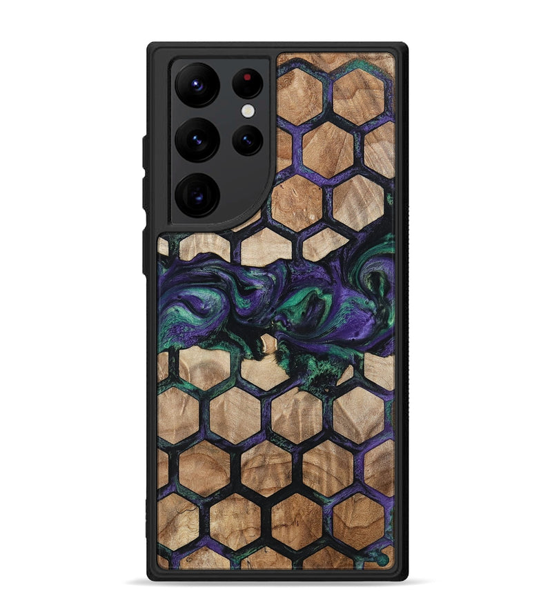 Galaxy S22 Ultra Wood Phone Case - Hettie (Pattern, 796217)