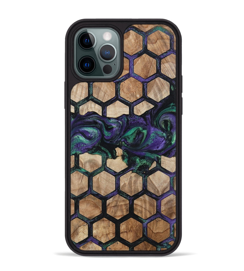 iPhone 12 Pro Max Wood Phone Case - Hettie (Pattern, 796217)