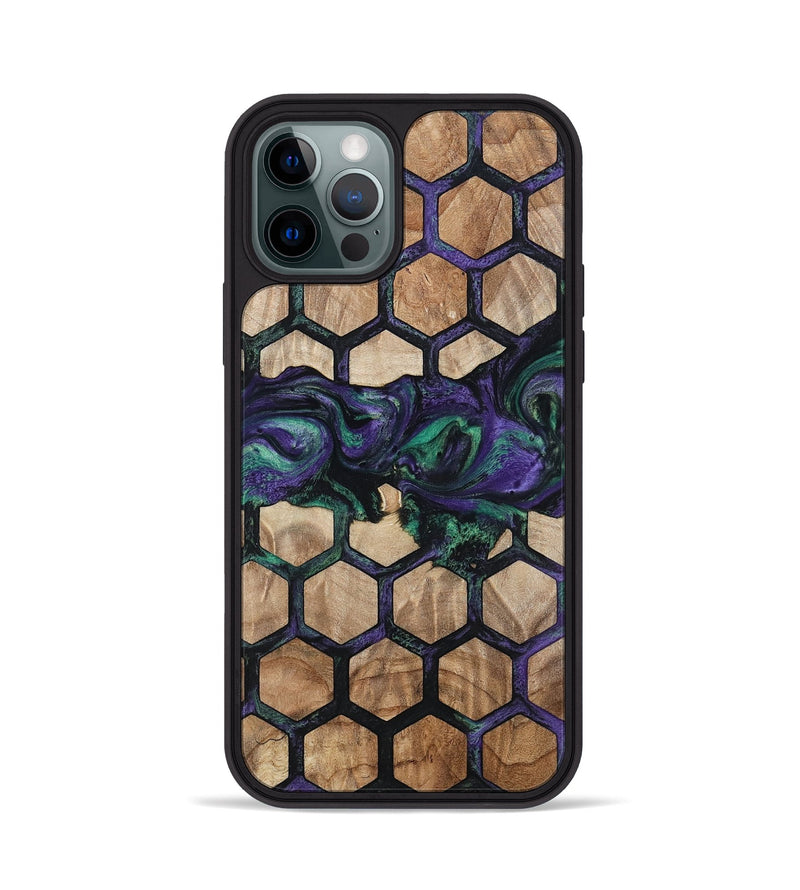 iPhone 12 Pro Wood Phone Case - Hettie (Pattern, 796217)