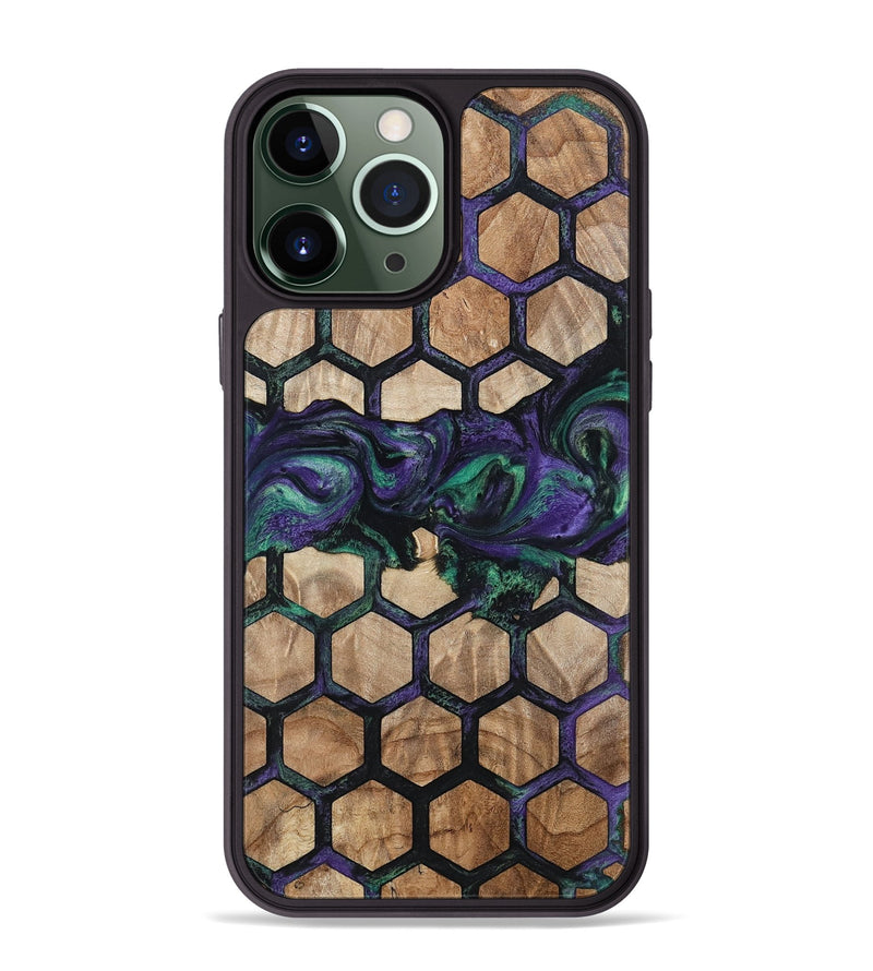 iPhone 13 Pro Max Wood Phone Case - Hettie (Pattern, 796217)