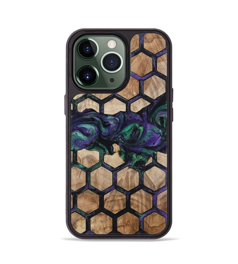 iPhone 13 Pro Wood Phone Case - Hettie (Pattern, 796217)