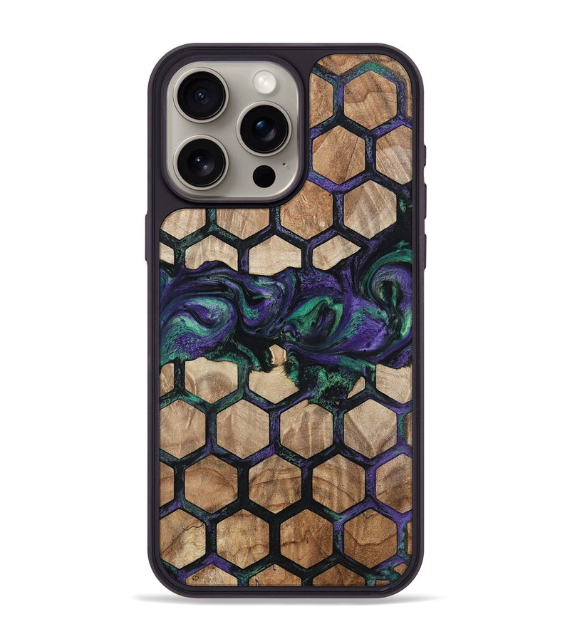 iPhone 15 Pro Max Wood Phone Case - Hettie (Pattern, 796217)