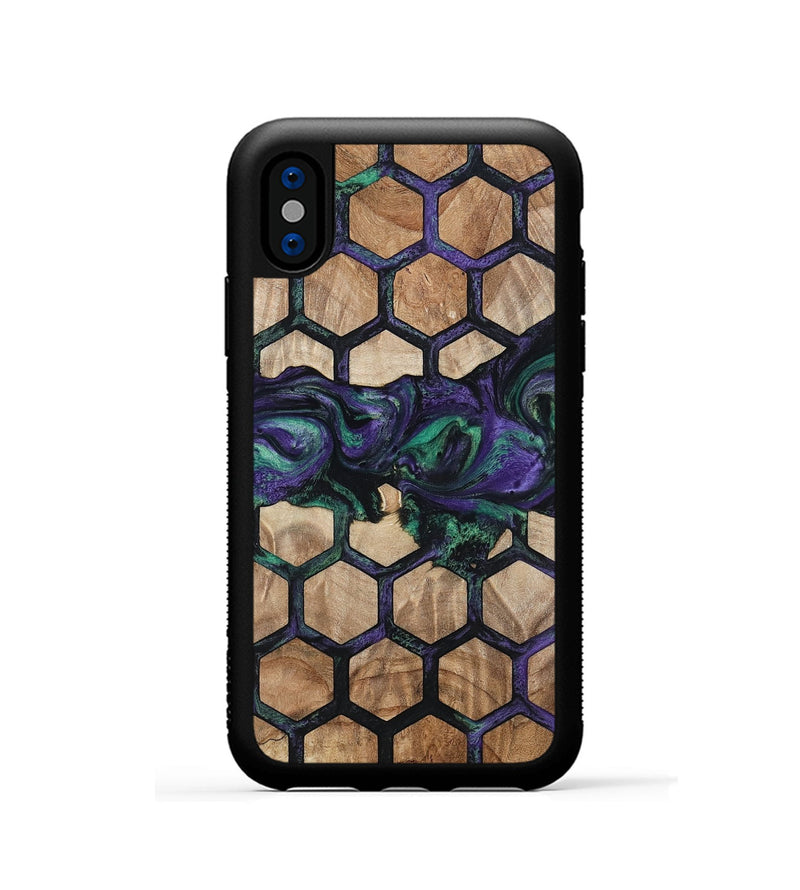 iPhone Xs Wood Phone Case - Hettie (Pattern, 796217)
