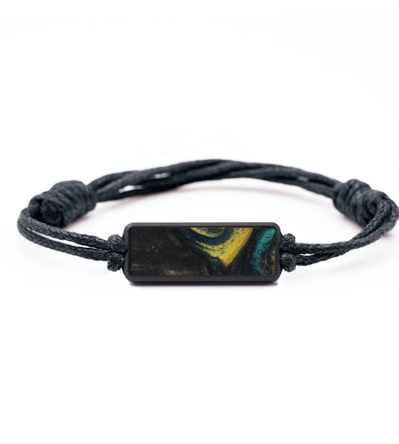 Classic Wood Bracelet - Paislee (Teal & Gold, 796240)