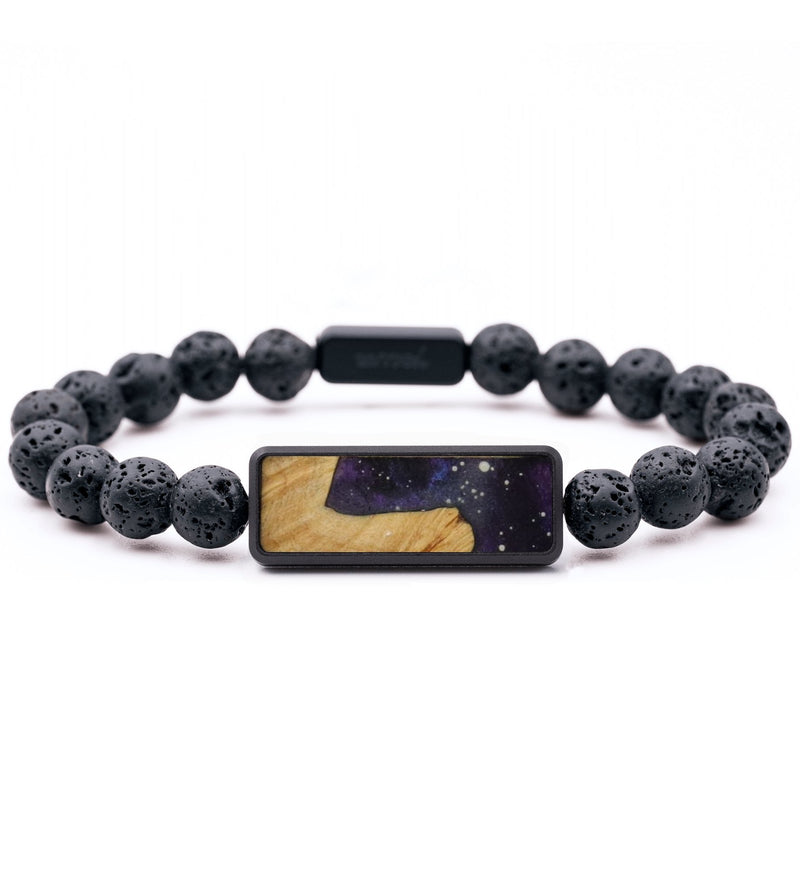 Lava Bead Wood Bracelet - Juliette (Cosmos, 796348)