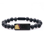 Lava Bead Wood Bracelet - George (Cosmos, 796354)