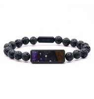 Lava Bead Wood Bracelet - Brianna (Cosmos, 796357)