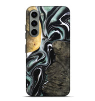 Galaxy S23 Plus Wood Live Edge Phone Case - Jeramie (Black & White, 796380)