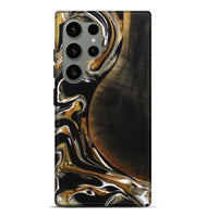 Galaxy S24 Ultra Wood Live Edge Phone Case - Dangelo (Black & White, 796384)