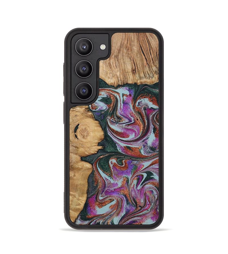 Galaxy S23 Wood Phone Case - Cale (Green, 796398)