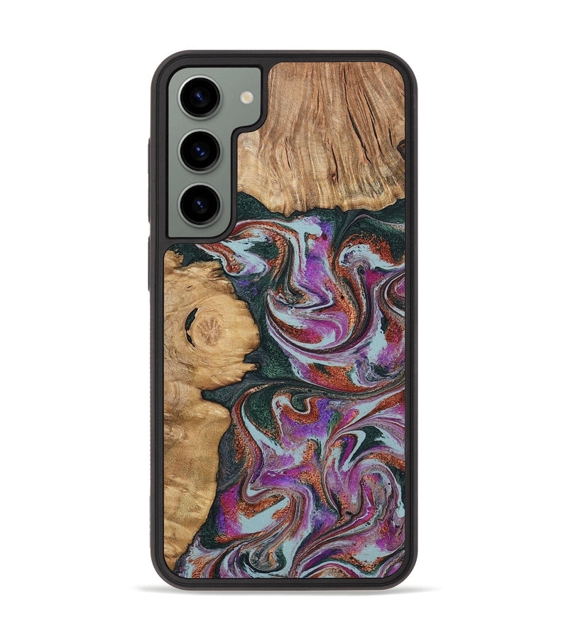 Galaxy S23 Plus Wood Phone Case - Cale (Green, 796398)