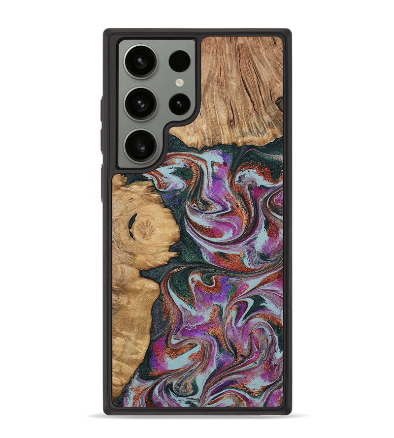 Galaxy S23 Ultra Wood Phone Case - Cale (Green, 796398)