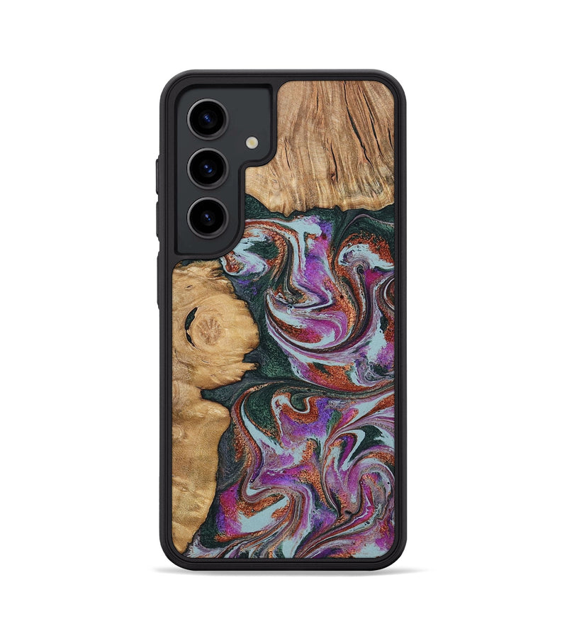 Galaxy S24 Wood Phone Case - Cale (Green, 796398)