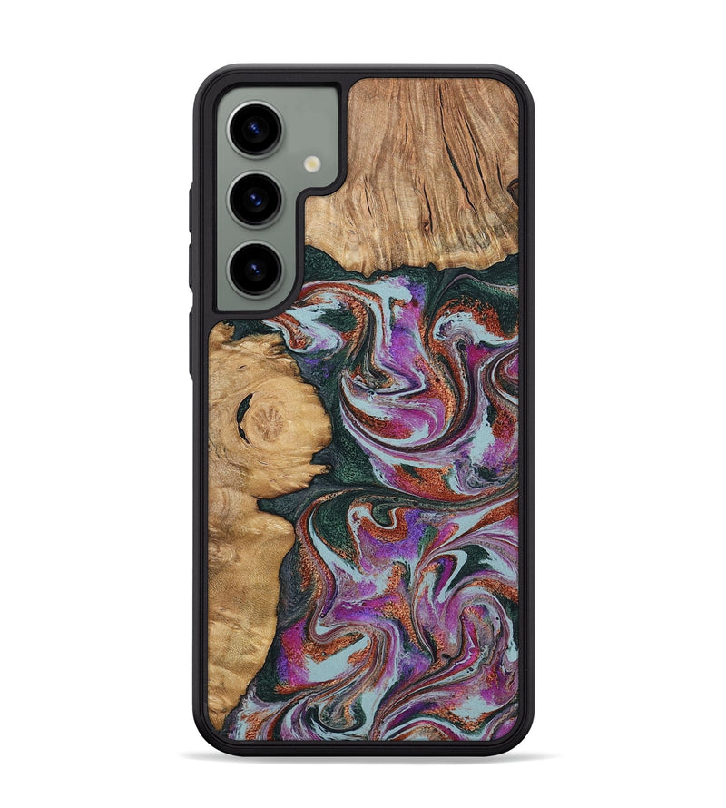 Galaxy S24 Plus Wood Phone Case - Cale (Green, 796398)