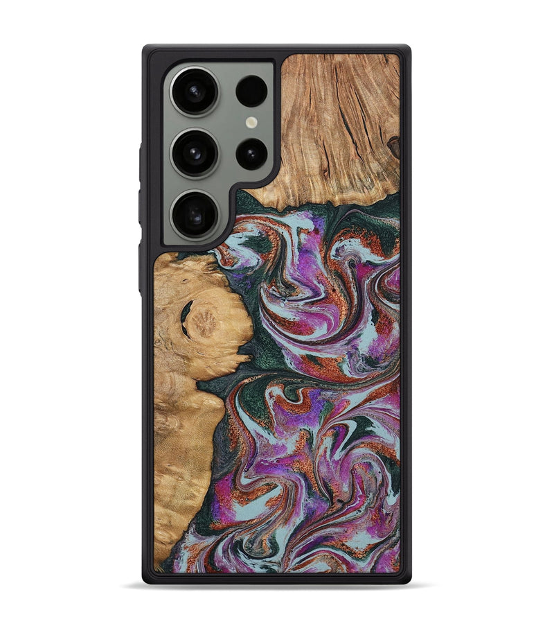 Galaxy S24 Ultra Wood Phone Case - Cale (Green, 796398)