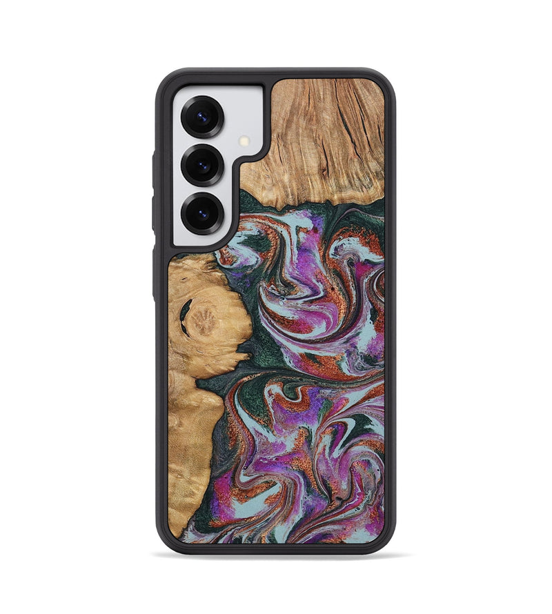 Galaxy S25 Wood Phone Case - Cale (Green, 796398)