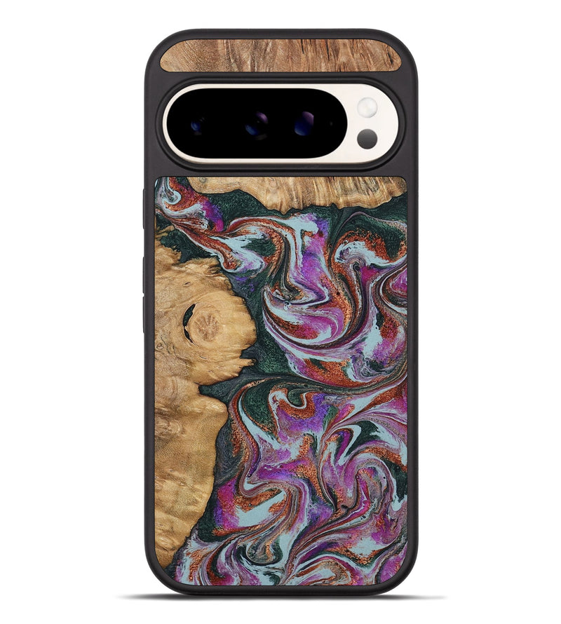 Pixel 9 Pro XL Wood Phone Case - Cale (Green, 796398)