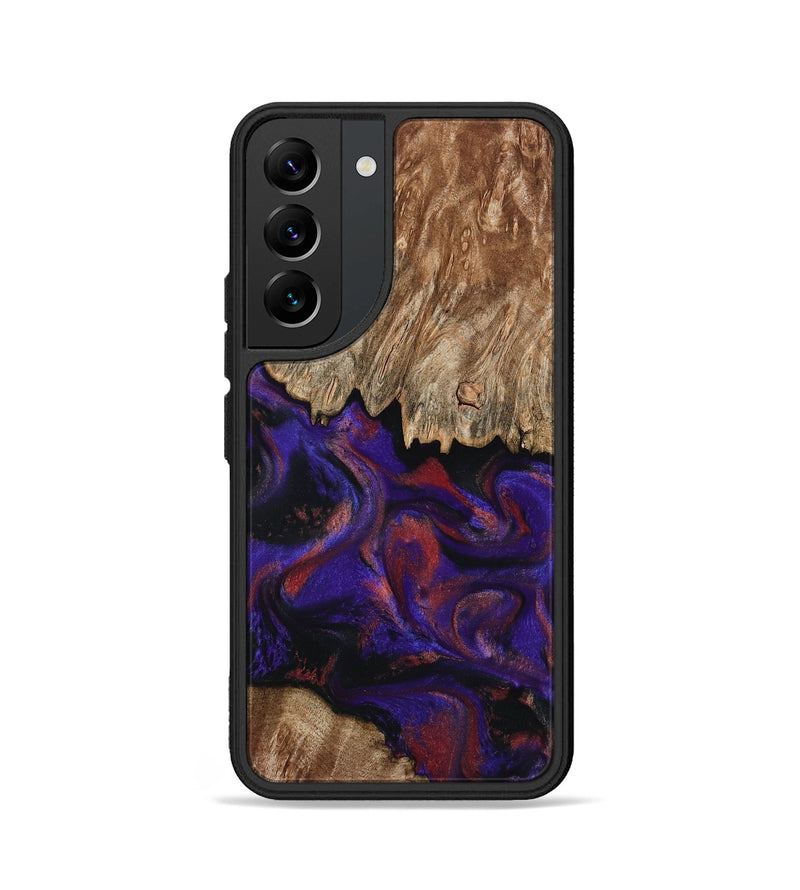 Galaxy S22 Wood Phone Case - Bishop (Purple, 796408)
