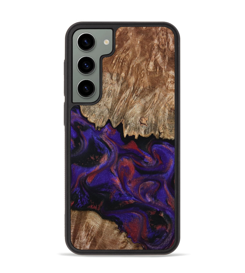 Galaxy S23 Plus Wood Phone Case - Bishop (Purple, 796408)