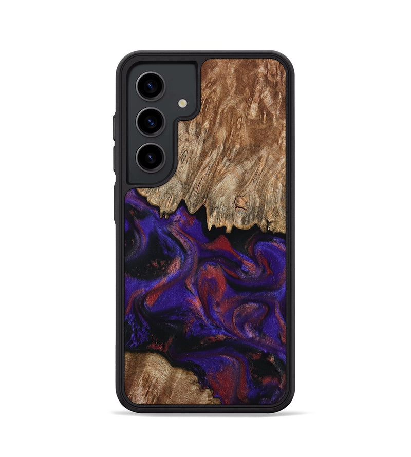 Galaxy S24 Wood Phone Case - Bishop (Purple, 796408)