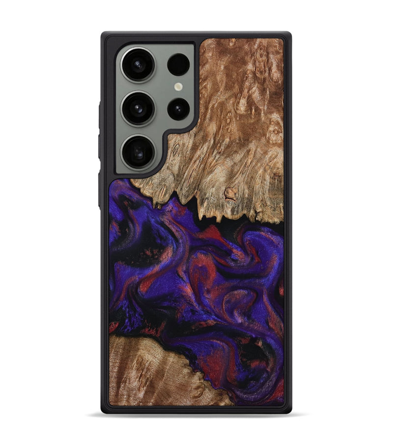 Galaxy S24 Ultra Wood Phone Case - Bishop (Purple, 796408)