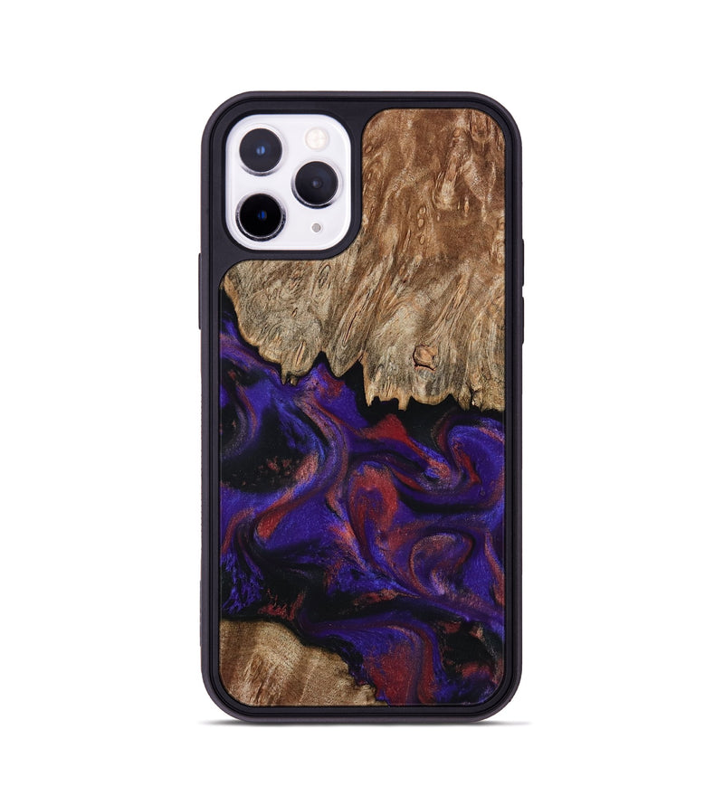 iPhone 11 Pro Wood Phone Case - Bishop (Purple, 796408)