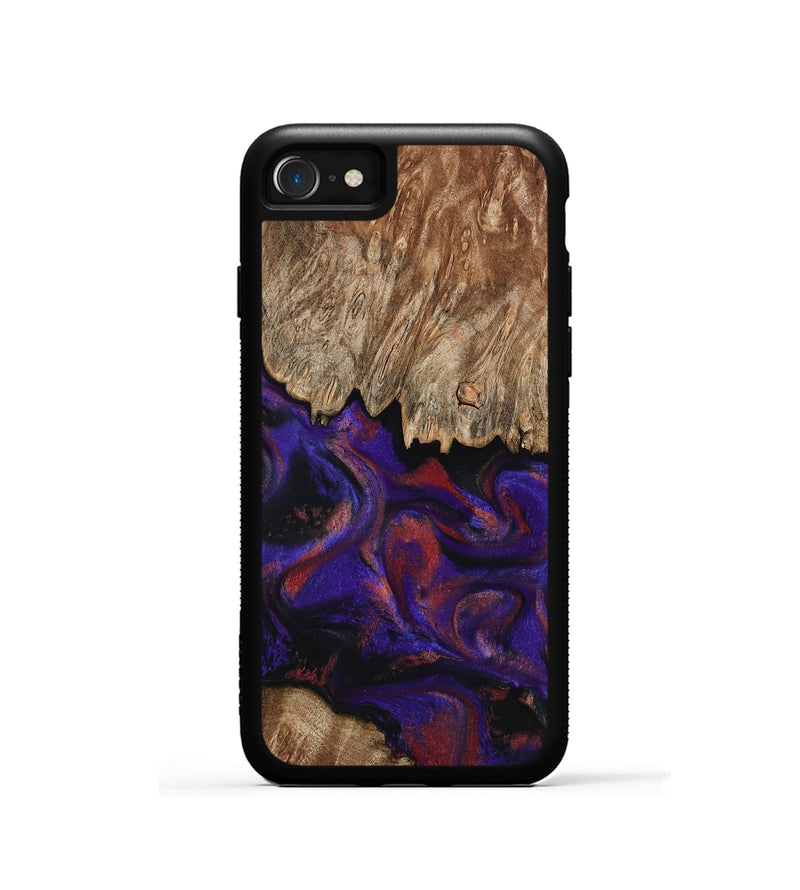 iPhone SE Wood Phone Case - Bishop (Purple, 796408)