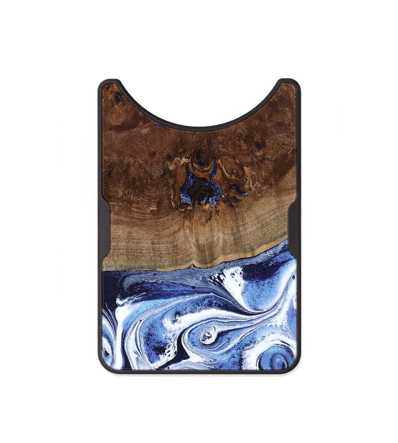 Alloy Wood Wallet - Chynna (Blue, 796426)