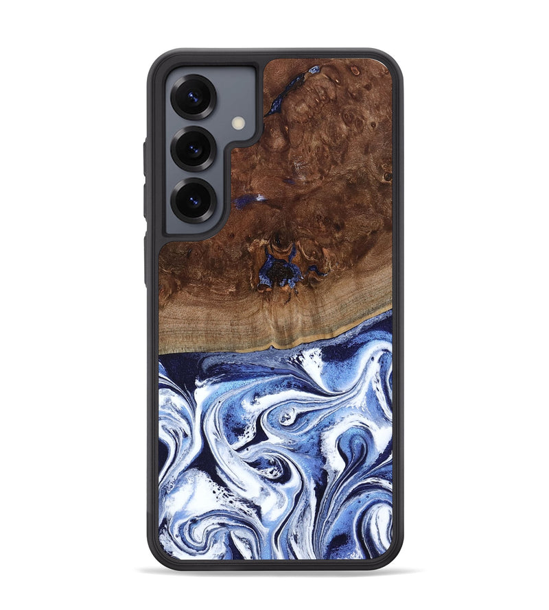 Galaxy S25 Plus Wood Phone Case - Chynna (Blue, 796426)