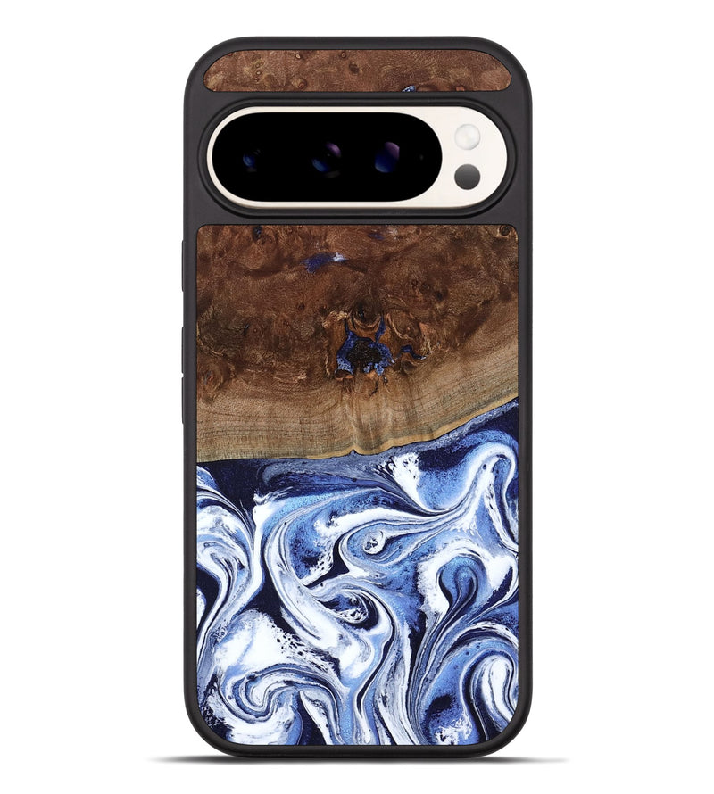Pixel 9 Pro XL Wood Phone Case - Chynna (Blue, 796426)