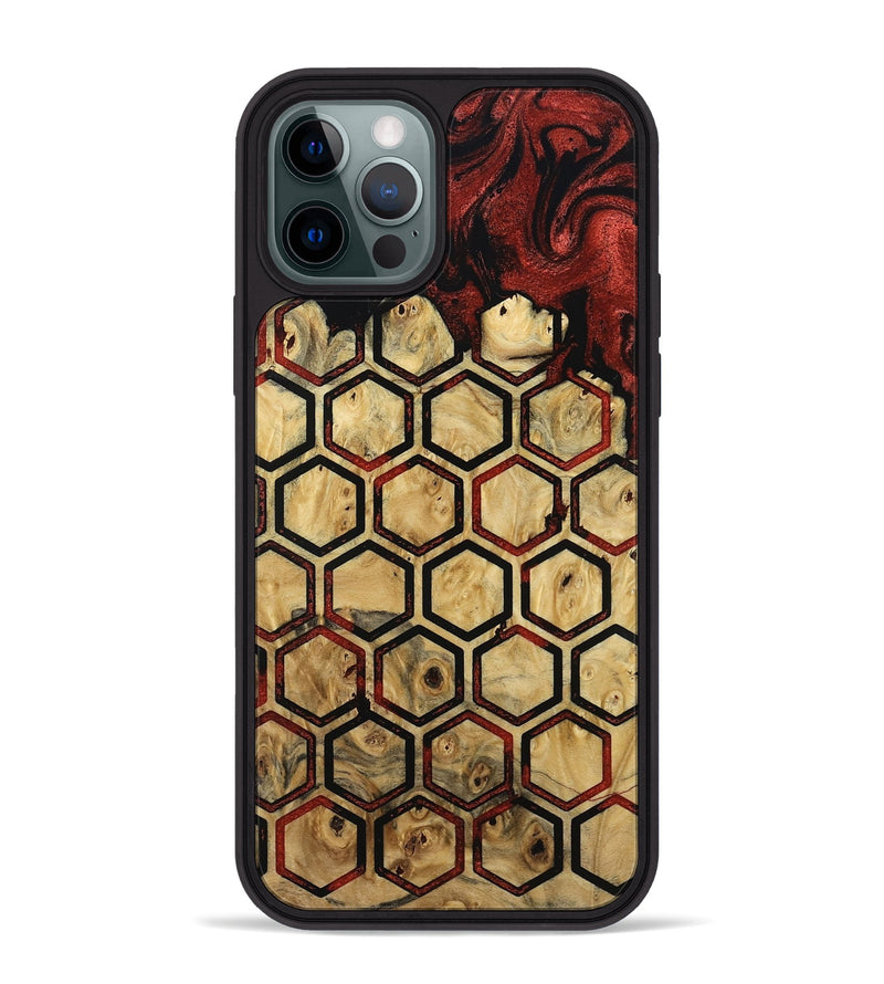 iPhone 12 Pro Max Wood Phone Case - Cash (Pattern, 796517)
