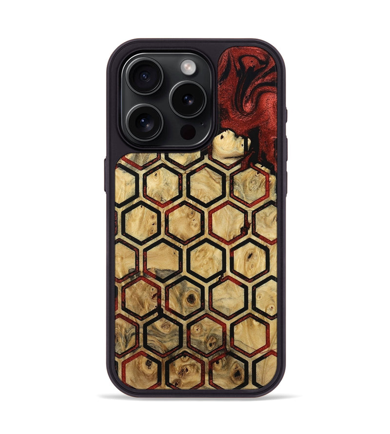 iPhone 15 Pro Wood Phone Case - Cash (Pattern, 796517)