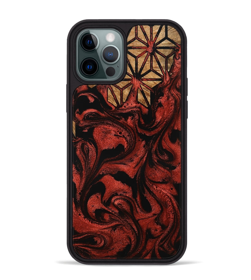 iPhone 12 Pro Max Wood Phone Case - Piper (Pattern, 796535)