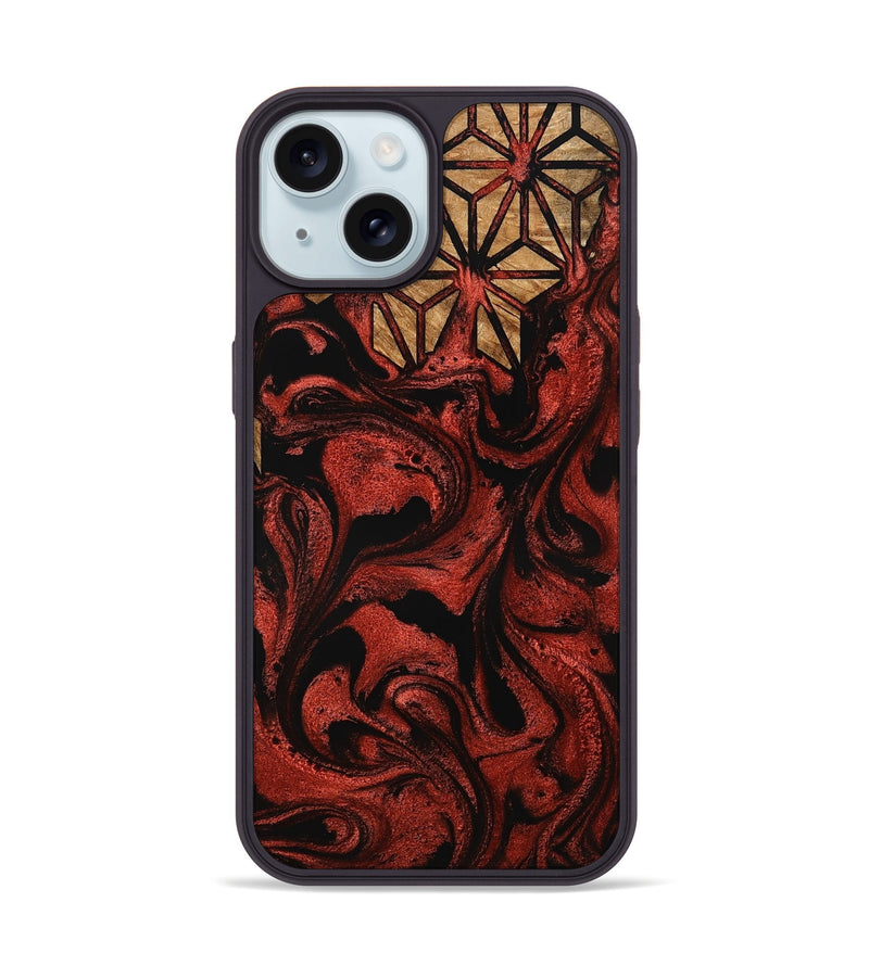 iPhone 15 Wood Phone Case - Piper (Pattern, 796535)