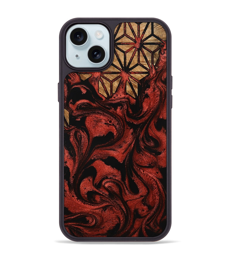 iPhone 15 Plus Wood Phone Case - Piper (Pattern, 796535)