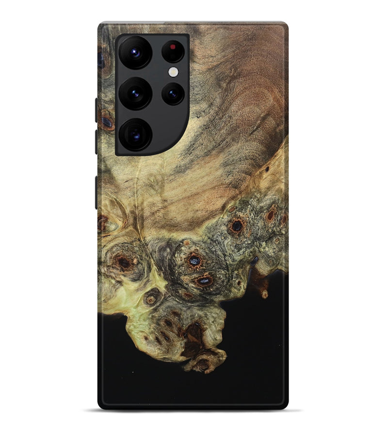 Galaxy S22 Ultra Wood Live Edge Phone Case - Ezra (Wood Burl, 796543)