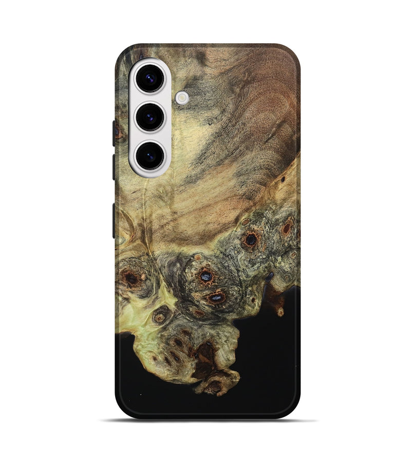 Galaxy S25 Wood Live Edge Phone Case - Ezra (Wood Burl, 796543)