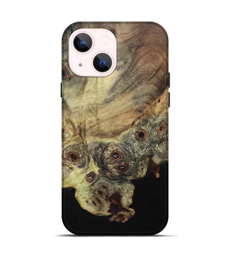 iPhone 14 Wood Live Edge Phone Case - Ezra (Wood Burl, 796543)