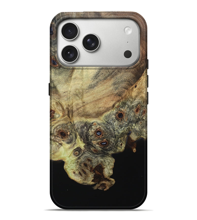 iPhone 17 Pro Max Wood Live Edge Phone Case - Ezra (Wood Burl, 796543)