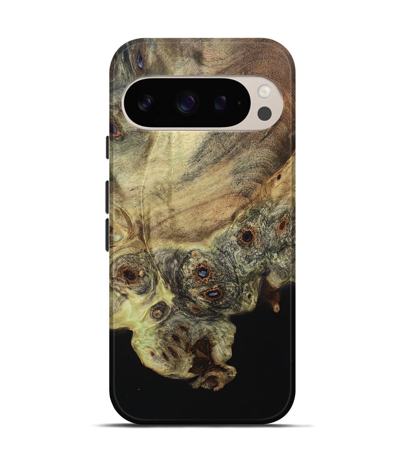 Pixel 9 Wood Live Edge Phone Case - Ezra (Wood Burl, 796543)
