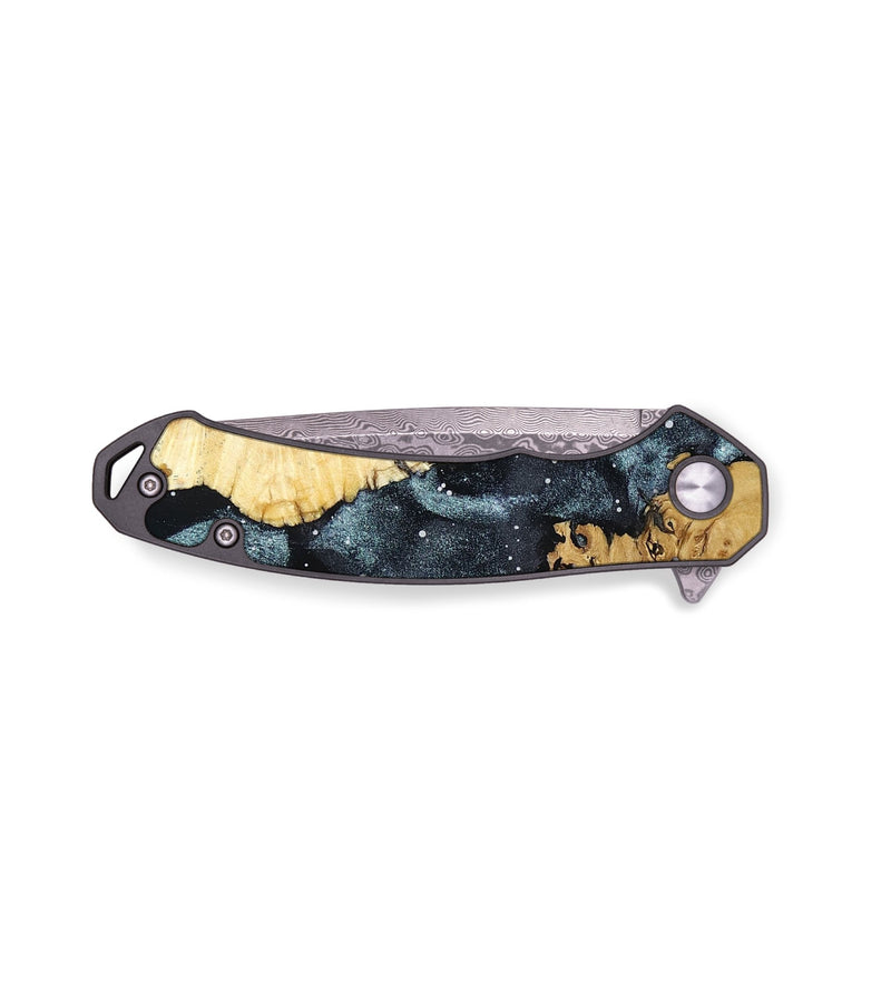 EDC Wood Pocket Knife - Elisha (Cosmos, 796565)