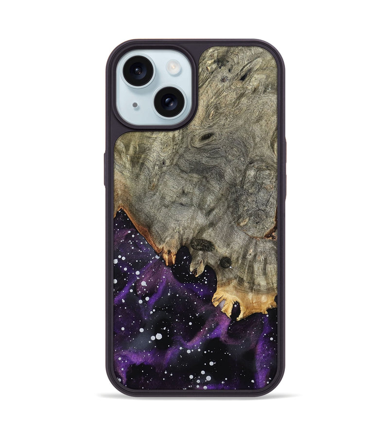 iPhone 15 Wood Phone Case - Elijah (Cosmos, 796604)
