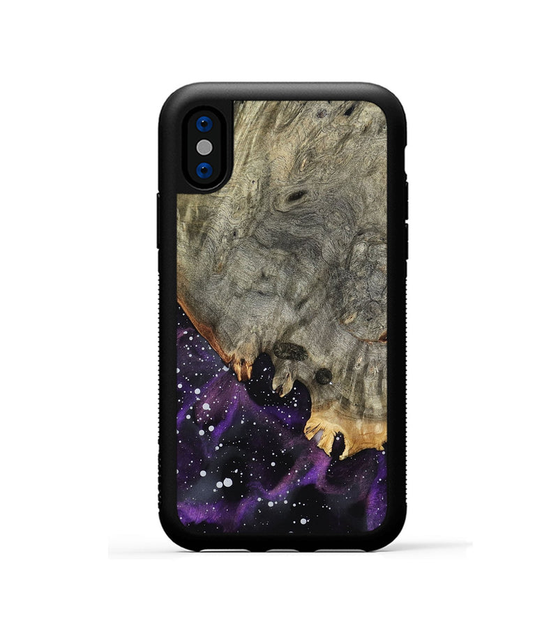 iPhone Xs Wood Phone Case - Elijah (Cosmos, 796604)