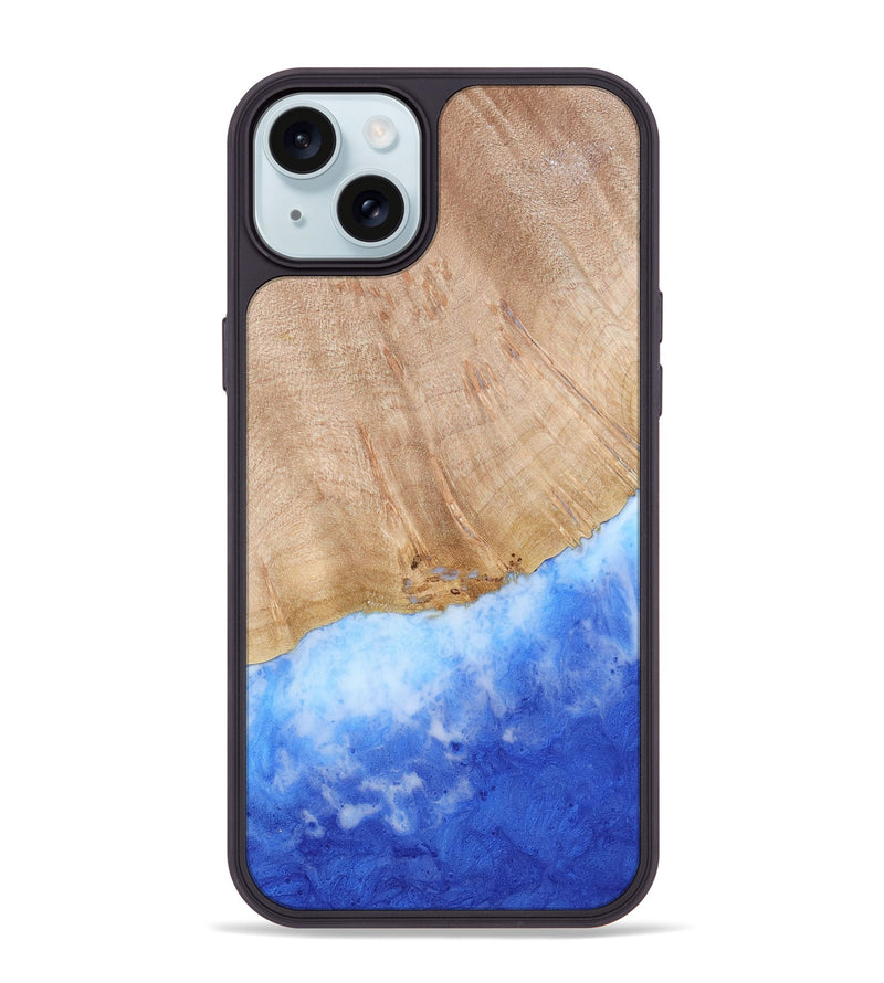 iPhone 15 Plus Wood Phone Case - Alice (Coastal, 796689)