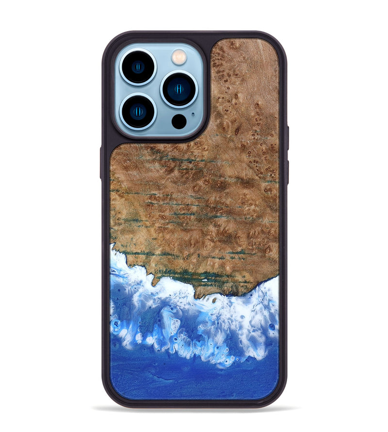 iPhone 14 Pro Max Wood Phone Case - Tori (Coastal, 796696)