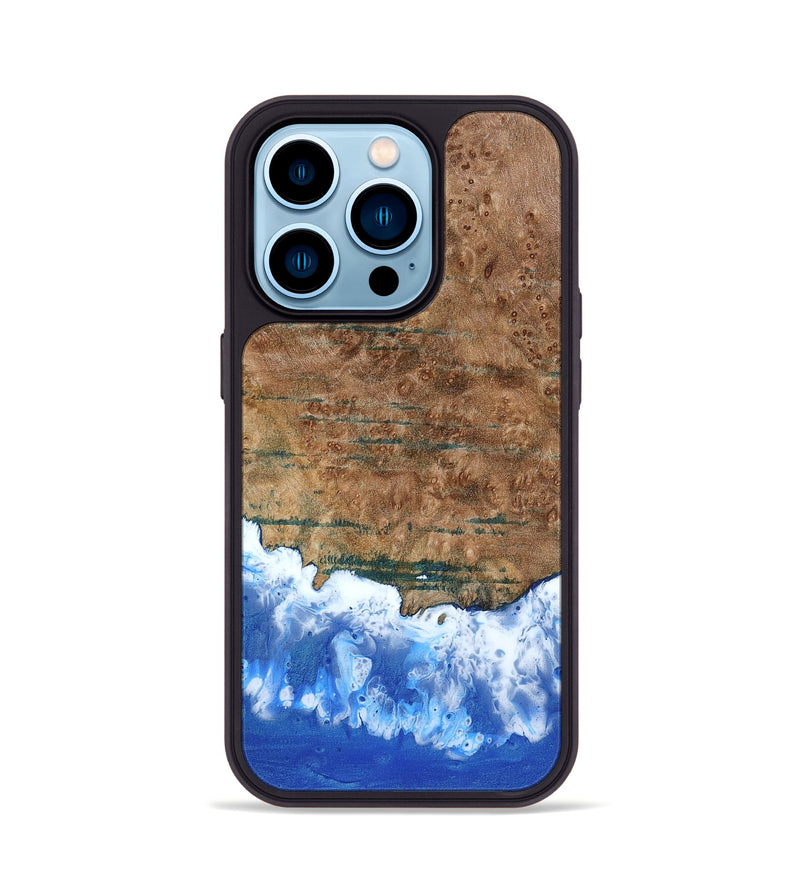 iPhone 14 Pro Wood Phone Case - Tori (Coastal, 796696)