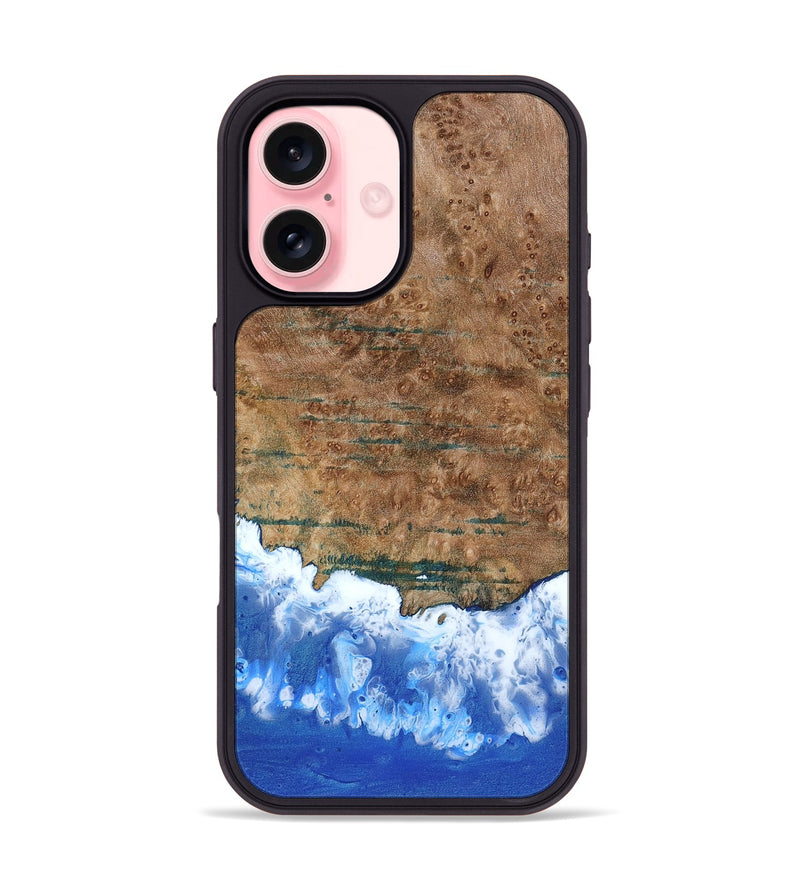iPhone 16 Wood Phone Case - Tori (Coastal, 796696)