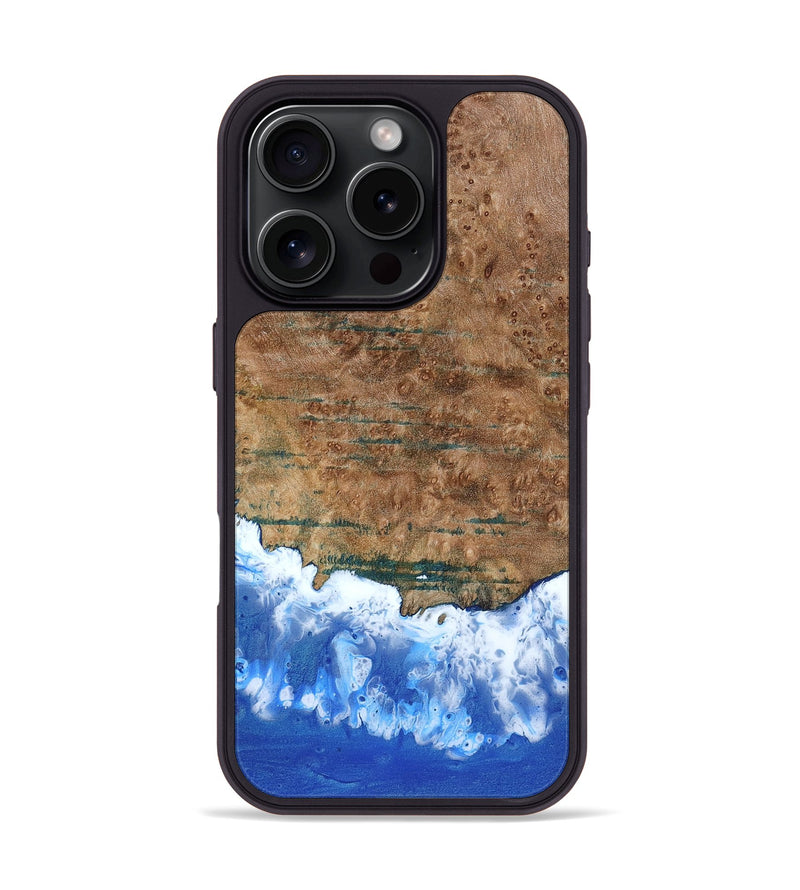 iPhone 16 Pro Wood Phone Case - Tori (Coastal, 796696)